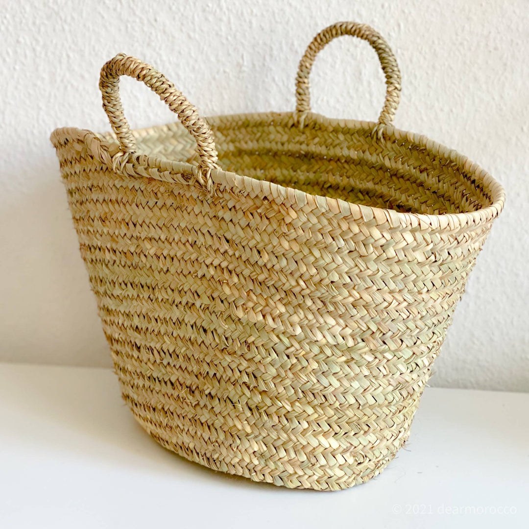 French market basket // Moroccan bag  //Natural