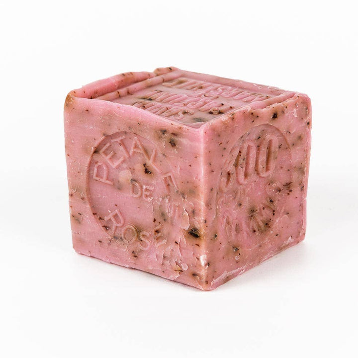 Marseille soap block - 150g or 300g - Scented - Le Serail: 150g / Crushed Rose petals