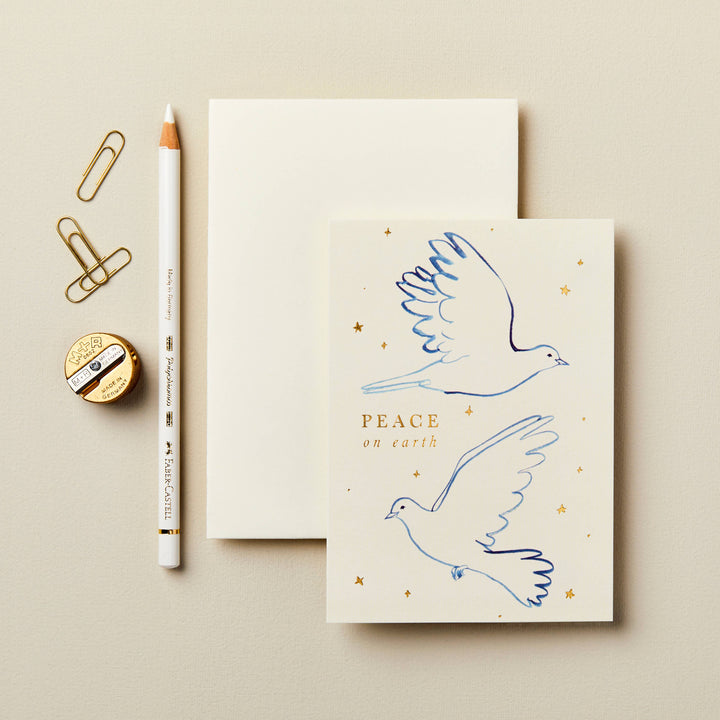 Doves 'Peace on Earth' Card