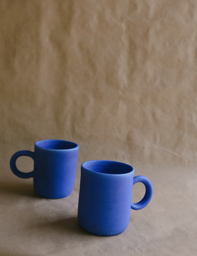 Coffee Mug - Klein blue 8oz