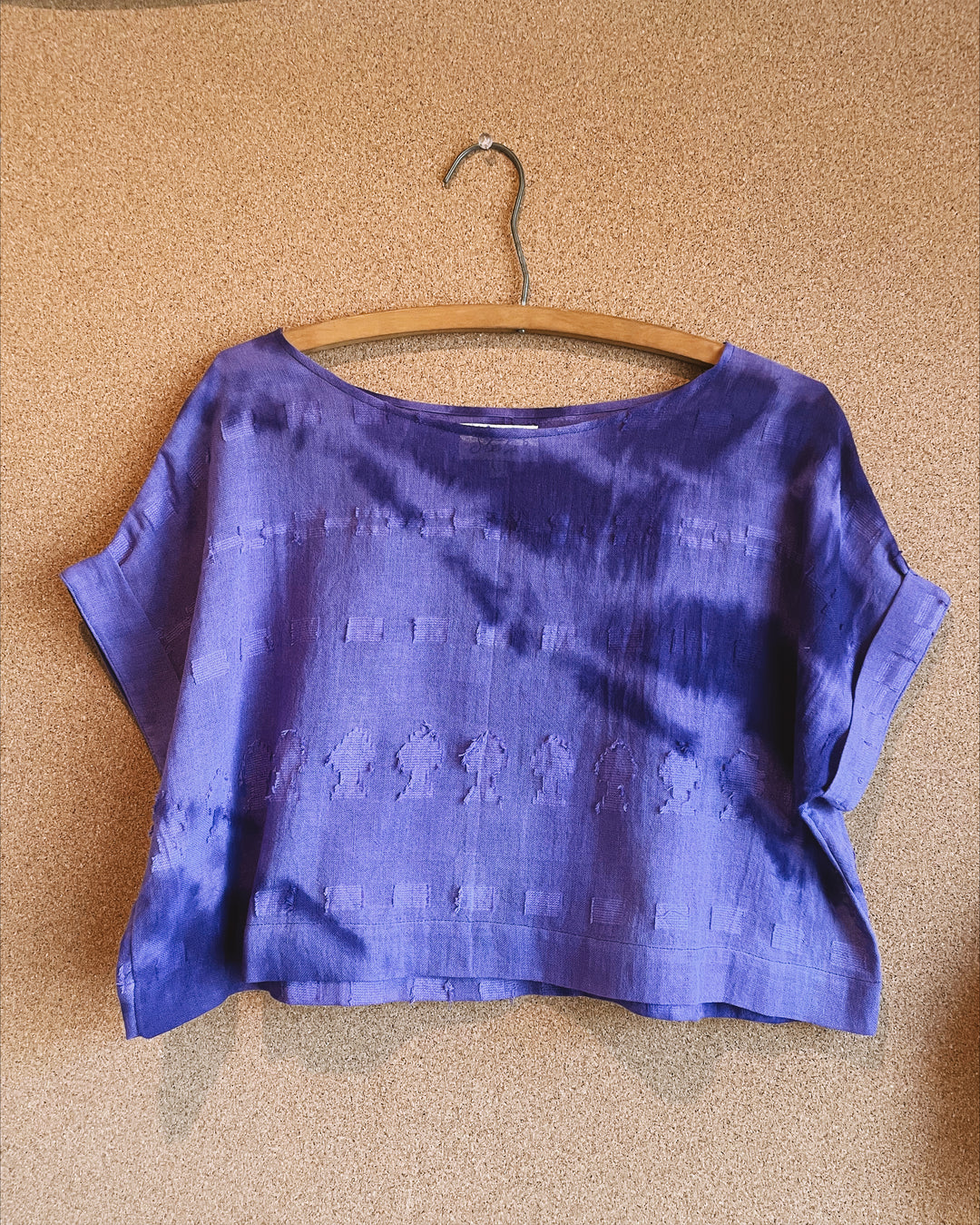 Easy Top - Plant Dyed Purple