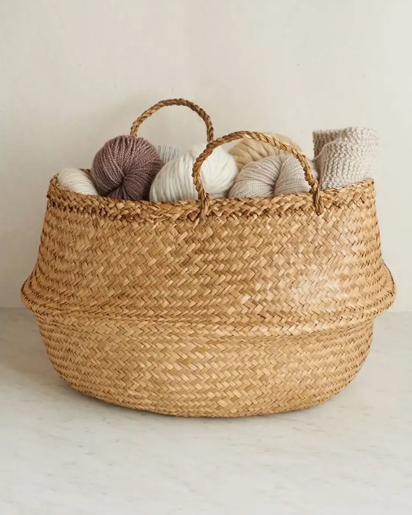 Belly Basket in natural color