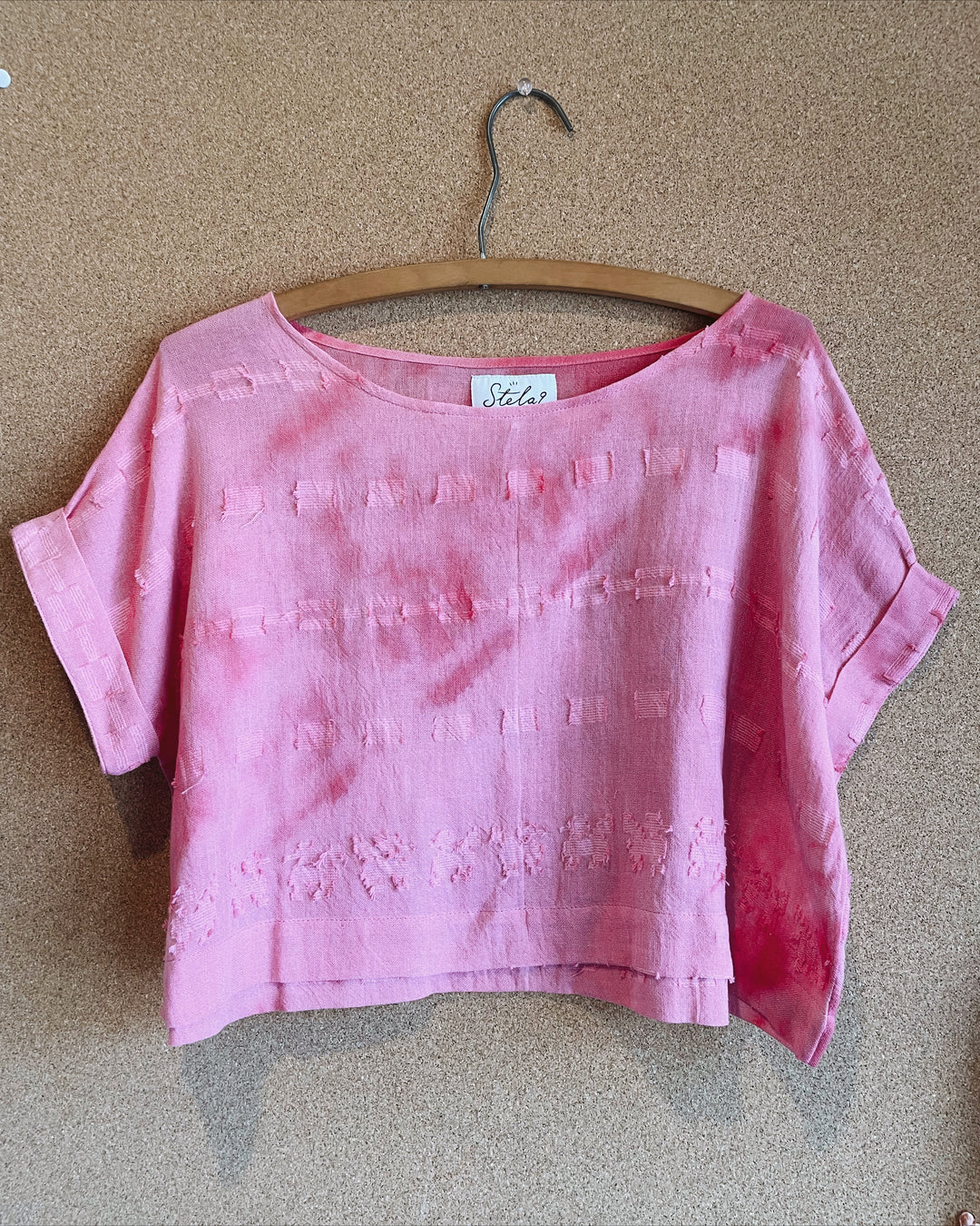 Easy Top - Plant Dyed Pink